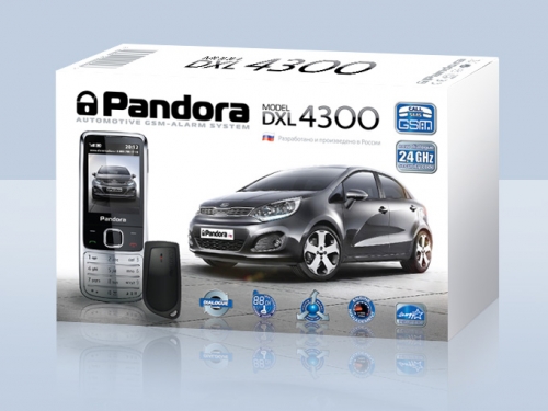 Автосигнализация с 2-ух стороней связью и автозапуском Pandora DXL 4300 Pandora DXL 4300. Технические характеристики DXL 4300.